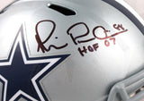 Michael Irvin Autographed Cowboys F/S Speed Helmet w/HOF-Beckett W Hologram