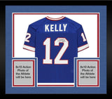 FRMD Jim Kelly Buffalo Bills Signed Mitchell & Ness Jersey w/"H of 02" Insc