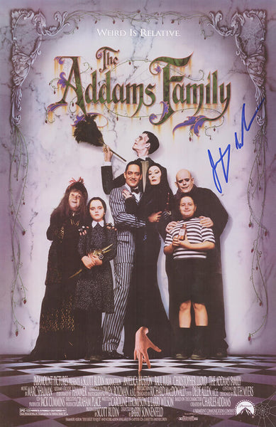 Jimmy Workman Signed The Addams Family 11x17 Movie Poster (In Blue) - (SS COA)