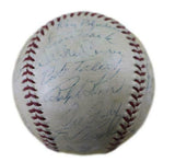 1954 Chicago Cubs Signed ONL Baseball Ernie Banks, Kiner +22 JSA Z42270 21350