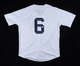 Roy White Signed Jersey Inscribed "Lifetime Yankee 1965-79" & "1977-78 WS Champs