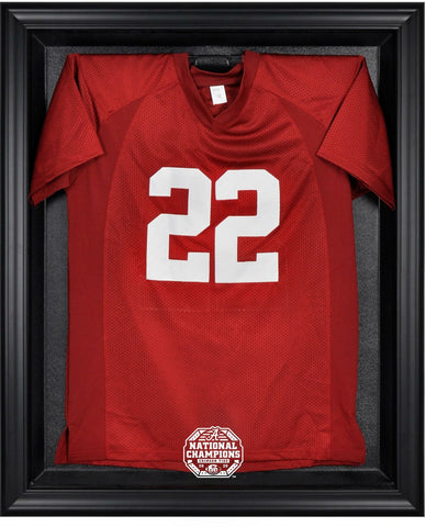 Alabama Crimson Tide CFP 2020 National Champs Framed Black Jersey Display Case