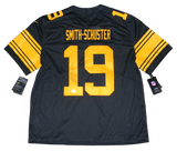 JUJU SMITH-SCHUSTER SIGNED PITTSBURGH STEELERS #19 NIKE LIMITED JERSEY BECKETT
