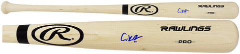 Chuck Knoblauch Signed Rawlings Pro Blonde Baseball Bat - (SCHWARTZ SPORTS COA)