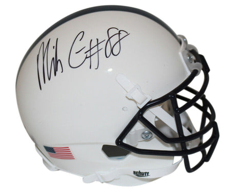 Mike Gesicki Autographed/Signed Penn State Schutt Mini Helmet Beckett 34909