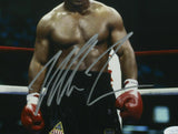 Mike Tyson Baddest Man Signed Framed 8x10 Stare Photo JSA ITP