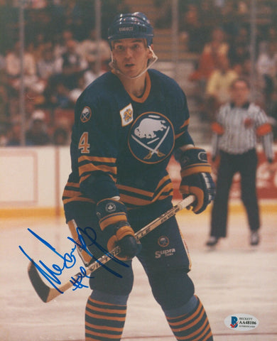 Sabres Uwe Krupp Authentic Signed 8x10 Photo Autographed BAS #AA48106