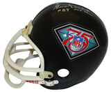 Gino Marchetti & Raymond Berry Signed 75th Anniversary Custom Helmet JSA 35282