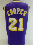Michael Cooper Signed Lakers Jersey (JSA COA) Los Angeles Guard 1978-1990