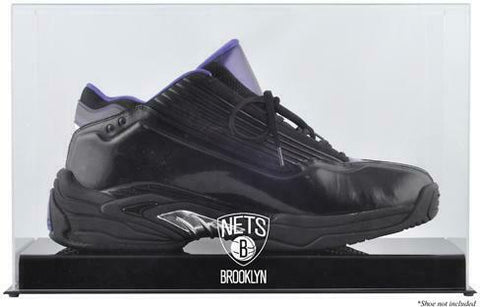 NBA Brooklyn Nets Basketball Shoe Logo Display Case - Fanatics