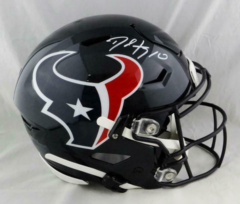 Deandre Hopkins Signed Houston Texans F/S SpeedFlex Helmet - JSA W Auth *White
