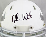 Deshaun Watson Autographed Houston Texans Ice Mini Helmet- JSA Auth *Front