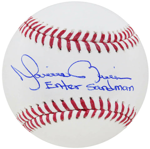 Mariano Rivera Signed Rawlings Official MLB Baseball w/Enter Sandman - (SS COA)