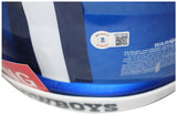 Dak Prescott Autographed Flash Speed Authentic Cowboys Helmet Beckett 36052