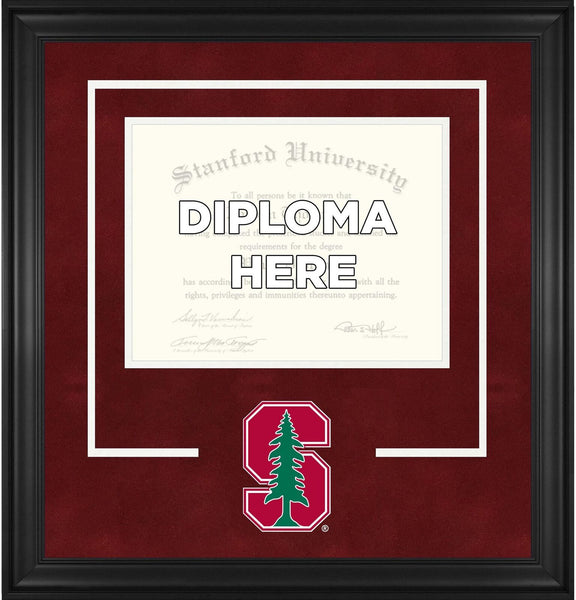 Stanford Cardinal Deluxe 8.5" x 11" Diploma Frame w/Team Logo
