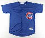 Derrek Lee Signed Chicago Cubs Custom Style Jersey (JSA Holo) 2xAll Star