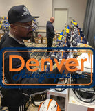 Von Miller Signed Denver Broncos Authentic Lunar Speed Flex Helmet BAS 34336