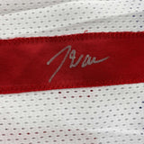 Autographed/Signed John Wall 33x42 Los Angeles White Basketball Jersey JSA COA