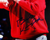 Bob Knight Autographed Indiana 8x10 Photo Close Up w/ Hands-JSA W Auth *Blue