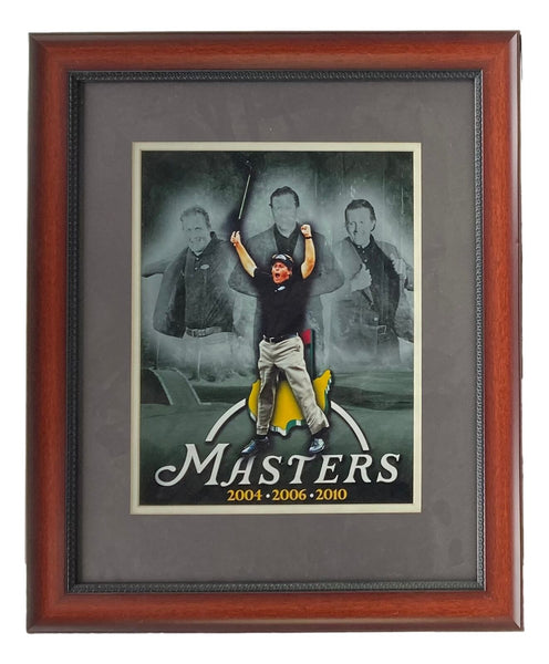 Phil Mickelson Framed 11x14 PGA Masters Victories Collage Photo