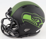 Tyler Lockett Signed Seattle Seahawks Eclipse Alternate Speed Mini Helmet (JSA)