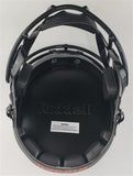 Gregory Rousseau Signed Miami Hurricanes Black Speed Full Sized Helmet (JSA COA)