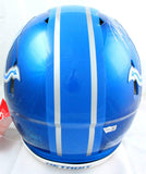 D'Andre Swift Autographed Detroit Lions F/S Flash Speed Authentic Helmet-Fanatic