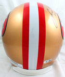 Fred Warner/Patrick Willis Signed F/S San Francisco 49ers Helmet-Beckett W Holo