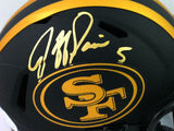 Jeff Garcia Autographed San Francisco 49ers Eclipse Mini Helmet - Beckett W Auth