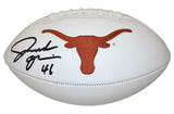 Joseph Ossai Autographed/Signed Texas Longhorns Logo Football Beckett 35384