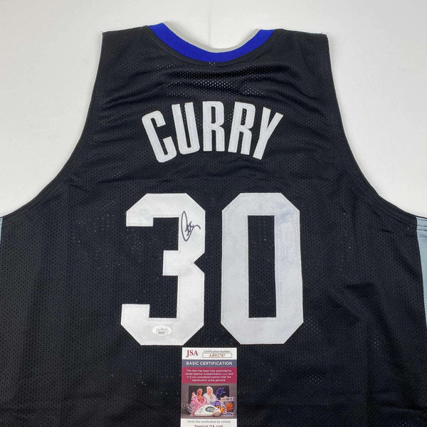 Autographed/Signed Stephen Steph Curry Golden State White Jersey JSA COA
