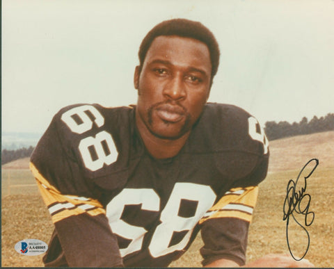 Steelers L.C. Greenwood Authentic Signed 8x10 Photo Autographed BAS #AA48005