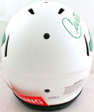 Curtis Martin Signed NY Jets F/S Lunar Authentic Helmet- PSA/DNA *Green