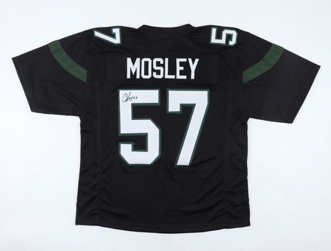 C.J. Mosley Signed New York Jets Jersey (JSA COA) 2014 1st Round Pick Linebacker