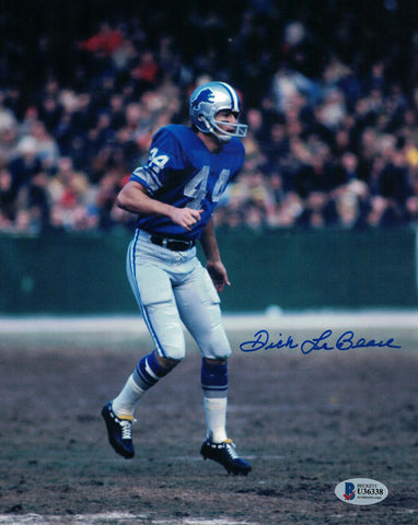 Dick LeBeau Autographed/Signed Detroit Lions 8x10 Photo BAS 29726