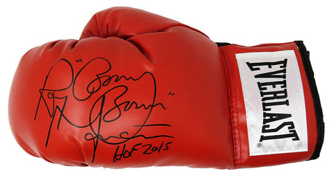 RAY MANCINI Signed Everlast Red Boxing Glove w/Boom Boom, HOF 2015 - SCHWARTZ
