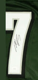 Michael Vick Autographed Green Pro Style Jersey - JSA W Auth * 7