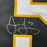 Autographed/Signed Jaromir Jagr Pittsburgh White Hockey Jersey JSA COA