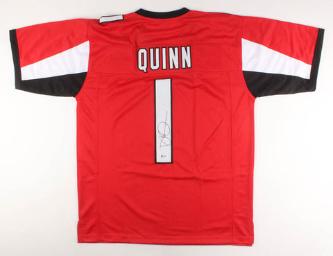 Dan Quinn Signed Falcons Jersey (Beckett COA) Atlanta Head Coach
