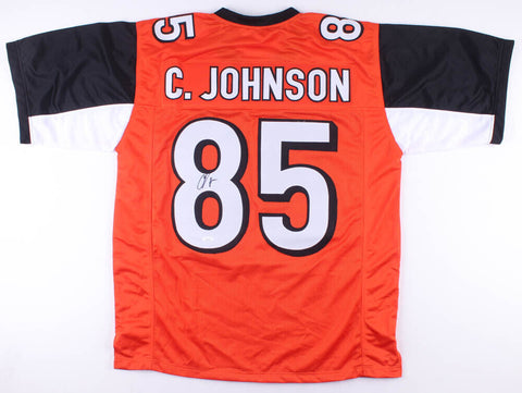 Chad Ocho Cinco Johnson Signed Cincinnati Bengals Jersey (JSA COA) 6xPro Bowler