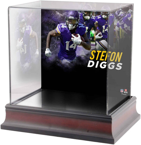 Stefon Diggs Minnesota Vikings Deluxe Mini Helmet Case - Fanatics