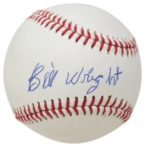 Bill "Wild Bill" Wright Signed Negro League Giants Baseball BAS