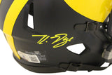 Kwity Paye Autographed Michigan Wolverines Speed Mini Helmet BAS 34077