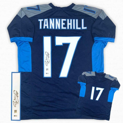 Ryan Tannehill Autographed SIGNED Jersey - Powder Blue - Beckett Authentic