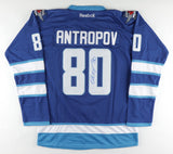Nik Antropov Signed Winnpeg Jets Reebok NHL Style Jersey (JSA COA)