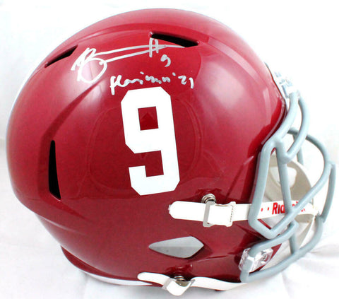 Bryce Young Autographed Alabama Crimson Tide F/S Speed Helmet w/Heisman-BAW Holo