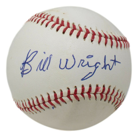 Bill "Wild Bill" Wright Signed Negro League Giants Baseball BAS AA21521