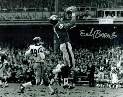 Erich Barnes Autographed/Signed New York Giants 8x10 Photo 10422
