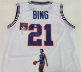 Dave Bing Signed Detroit Piston Jersey Inscribed HOF 1990 (JSA COA) 7xAll Star