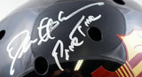 Deion Sanders Signed Florida State F/S Black Schutt Helmet w/Prime Time-BeckettW